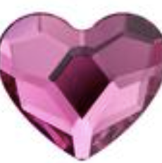 Tooth Gem - Swarovski Crystal - Heart