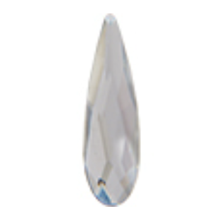 Tooth Gem - Swarovski Crystal - Raindrop