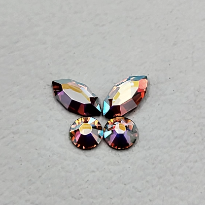 Tooth Gems - Swarovski Crystal - Butterfly
