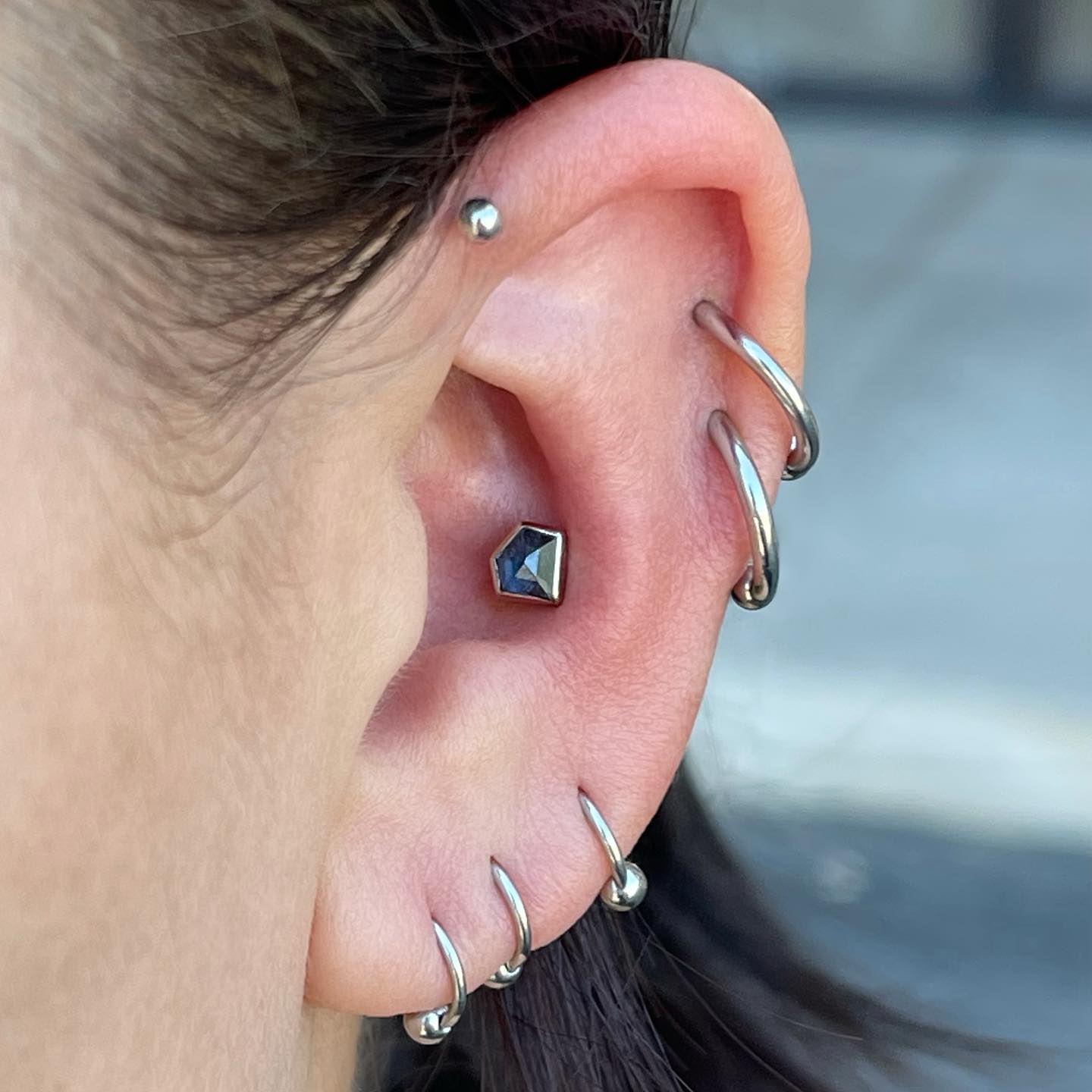 Earlobe Rings Earlobe Piercing Rings – Ivy Piercing Studios