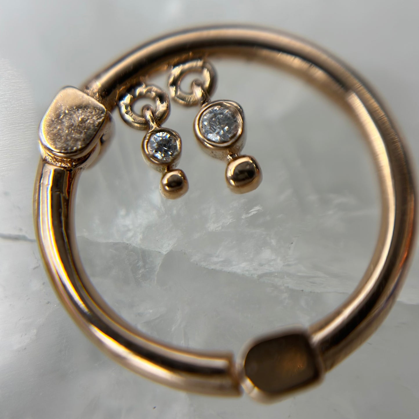 Liminality Dangle Hinge Ring