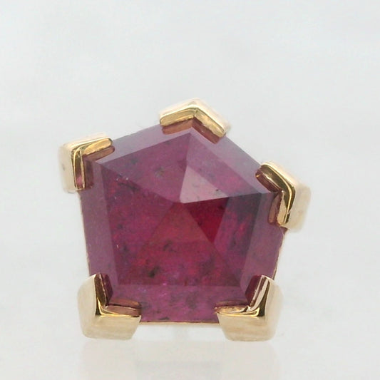 Winza Ruby Sapphire Yellow Gold