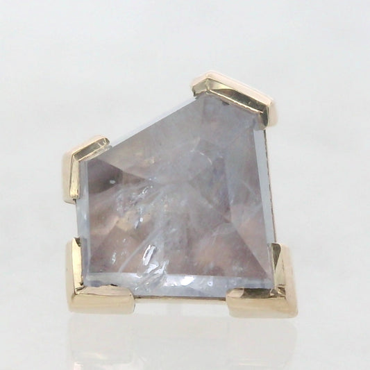 Geometric Kenya Sapphire Yellow Gold