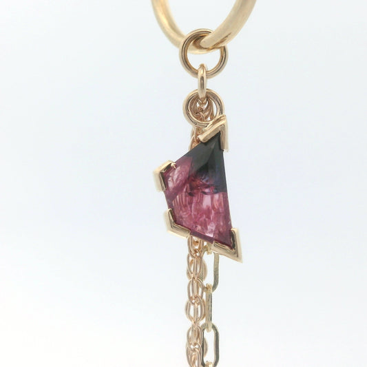 Chain Charm - Winza Sapphire Yellow Gold