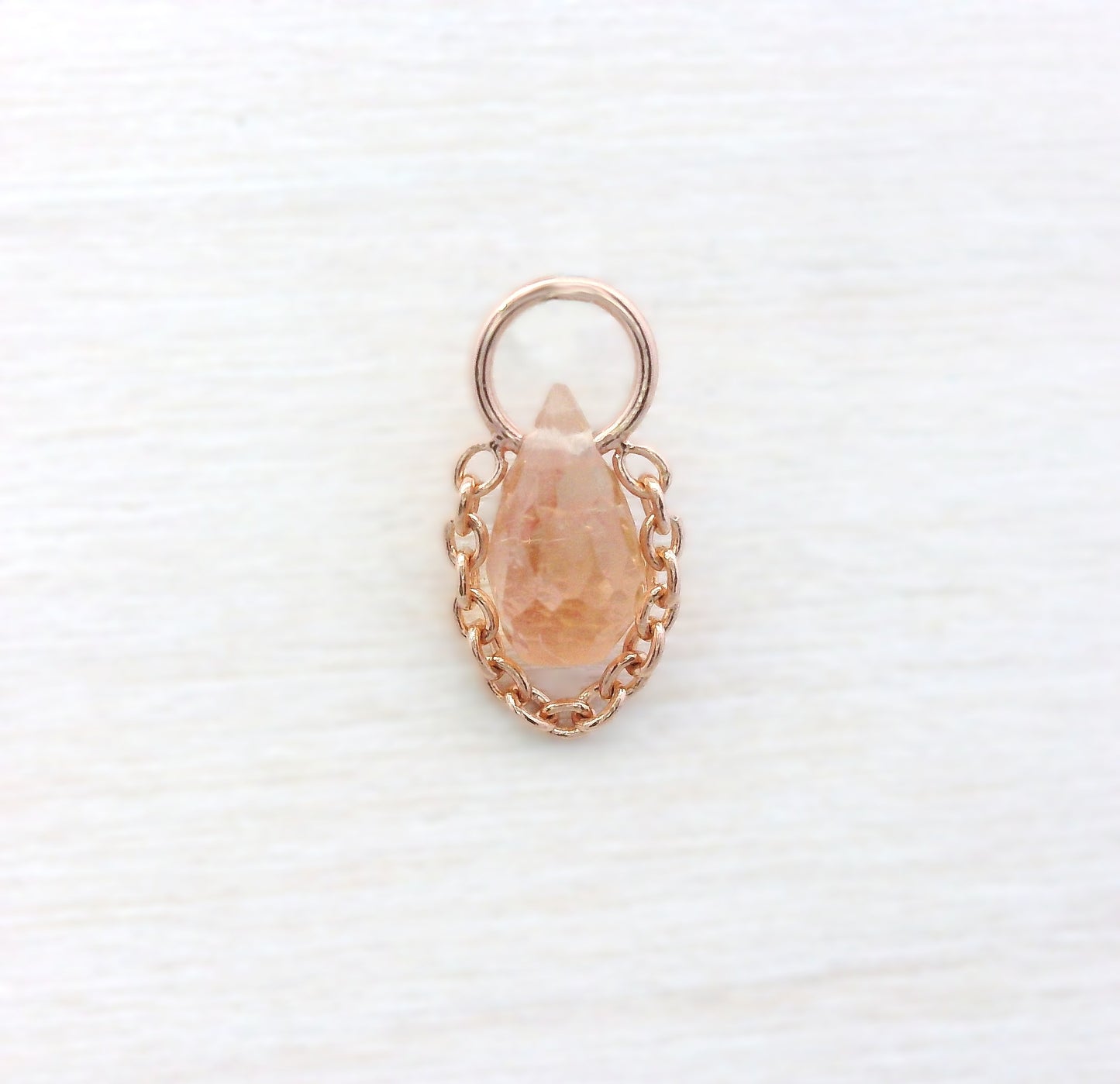 Briolette Charm