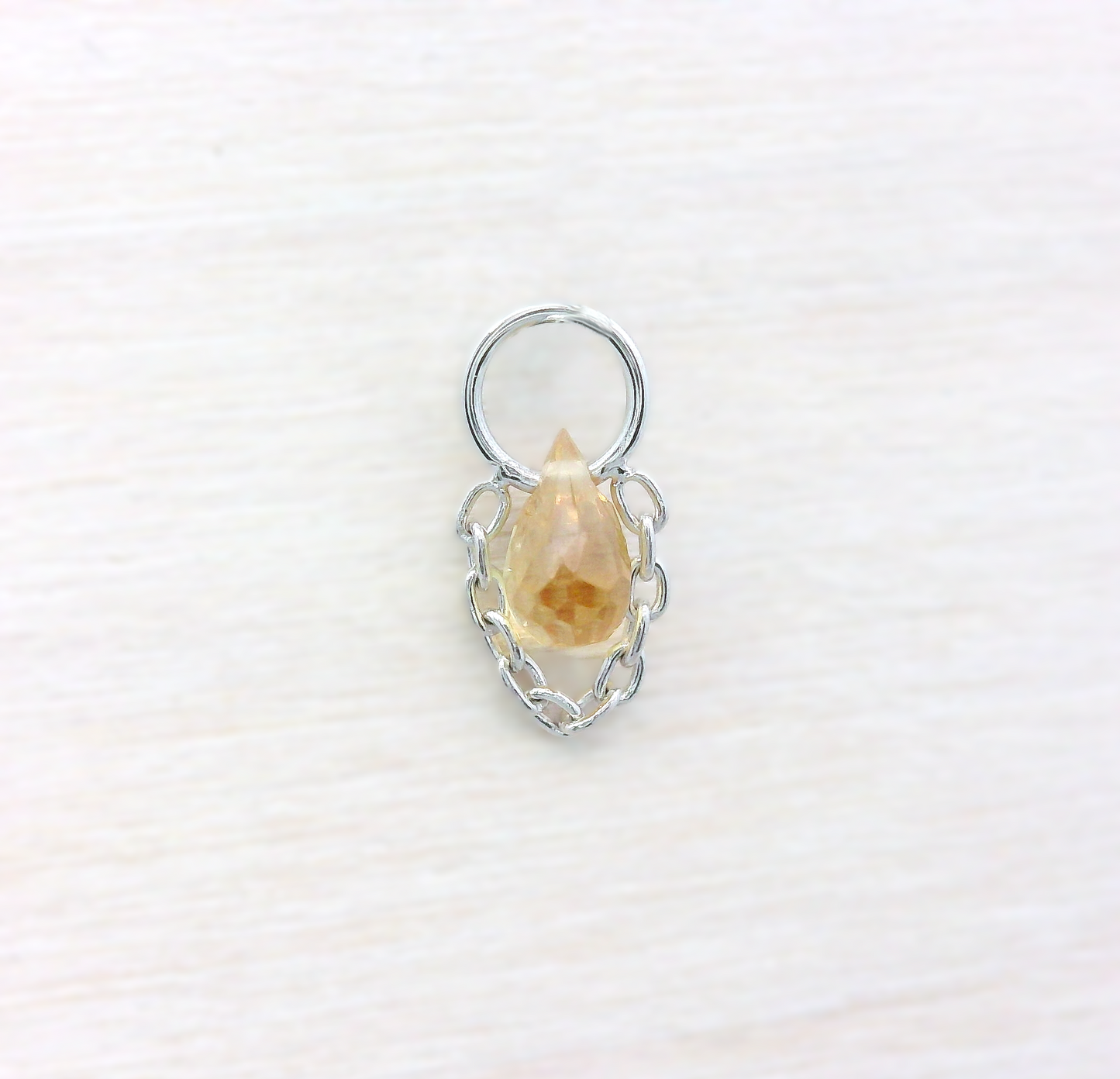 Briolette Charm