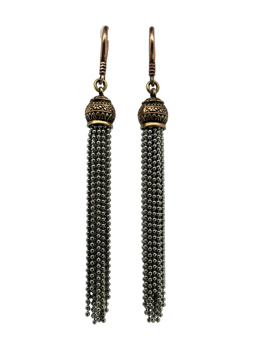 Beaded Tassel Ear Hanger