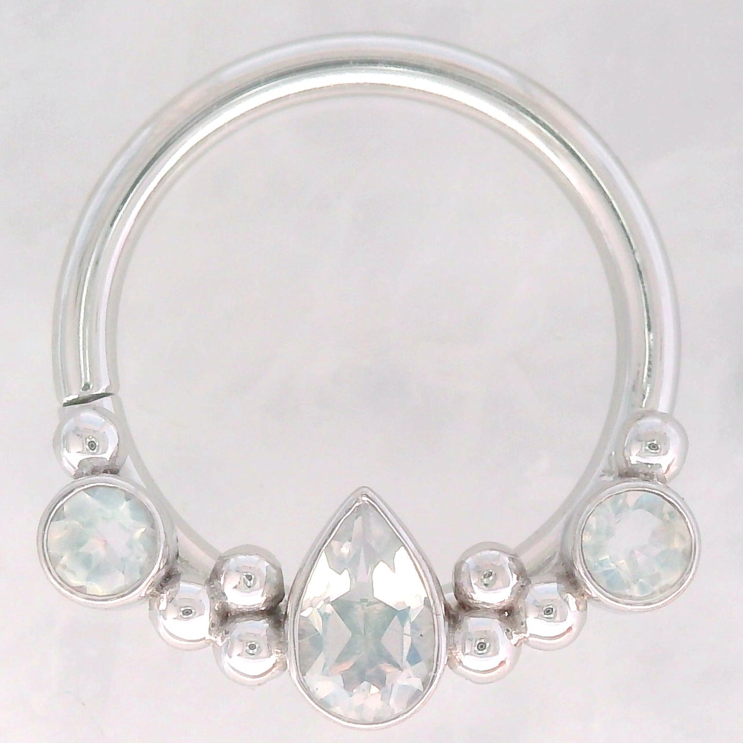 Inside Out Eden Pear Seam Ring