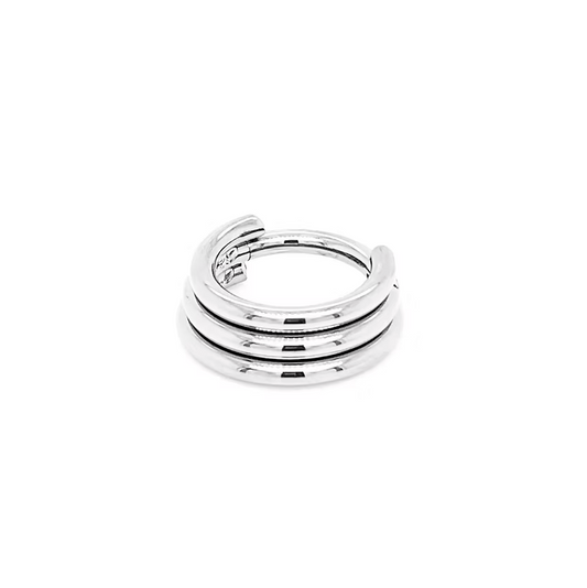 Titanium Triple Hinged Ring