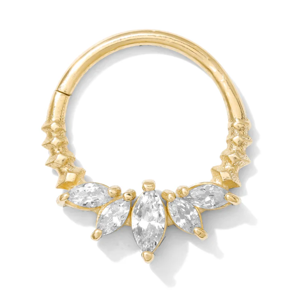 Lotus Bloom Continuous Ring