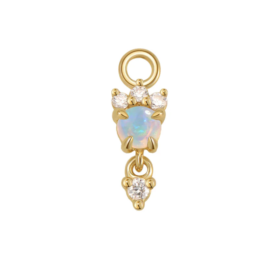 Leia Charm Diamond Drop