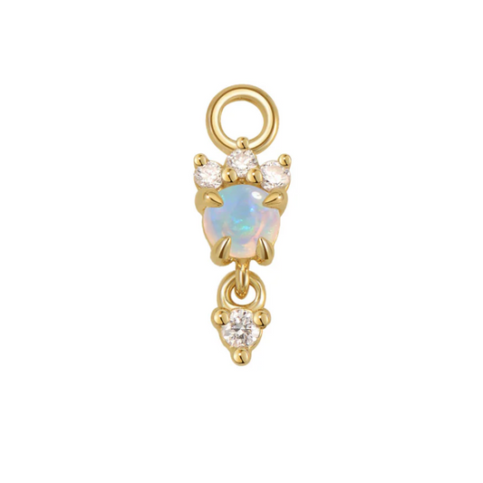 Leia Charm Diamond Drop