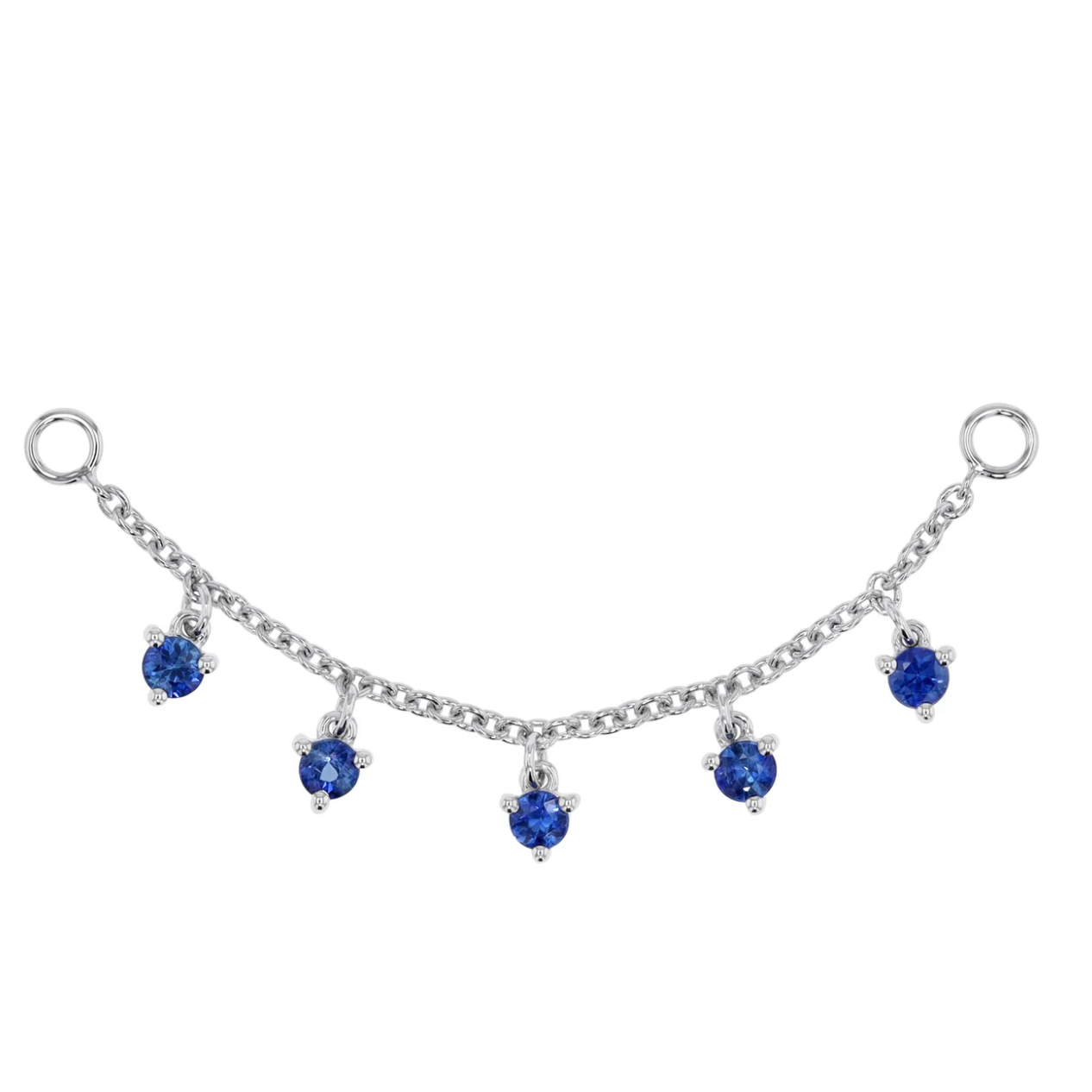 Drippn Chain Dripping Five Gem Chain Attachment – Ivy Piercing Studios
