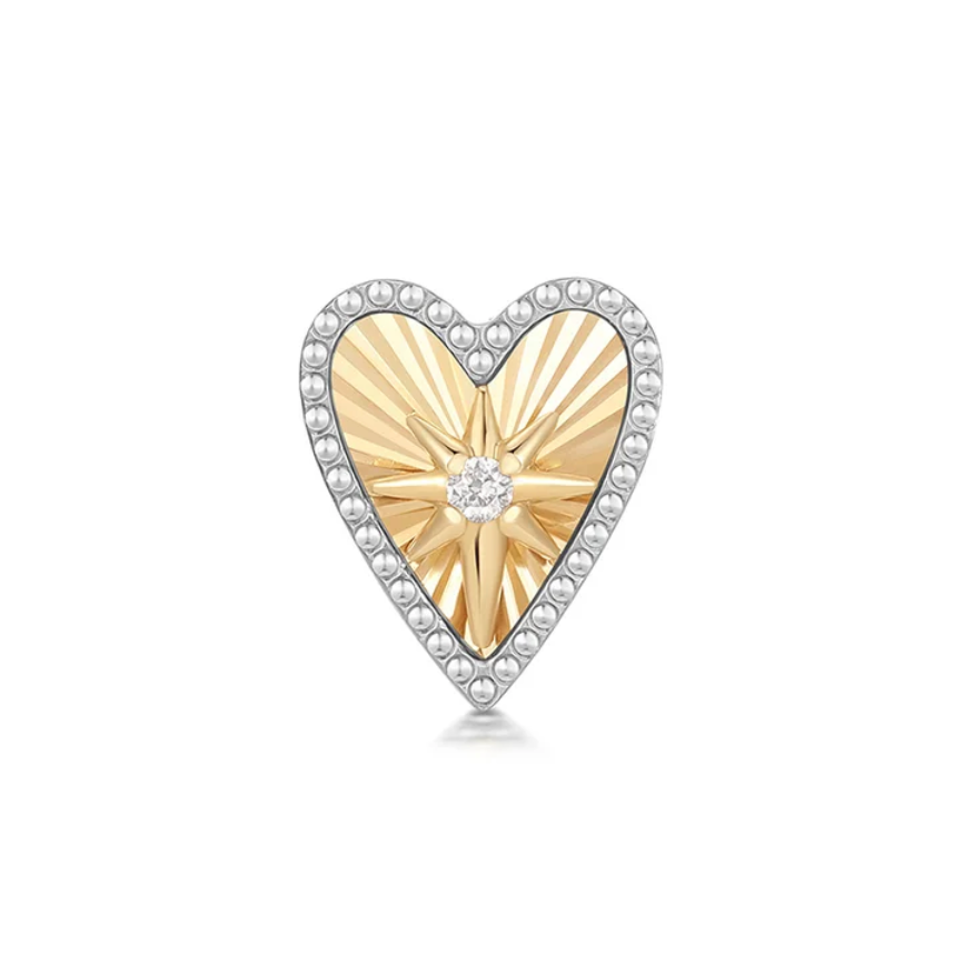 Petunia Fluted Heart