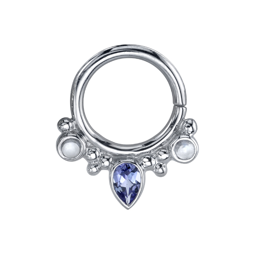 Eden Pear Seam Ring