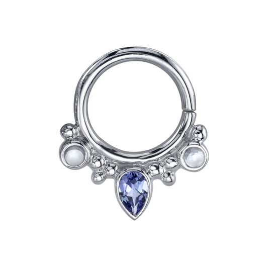 Eden Pear Seam Ring