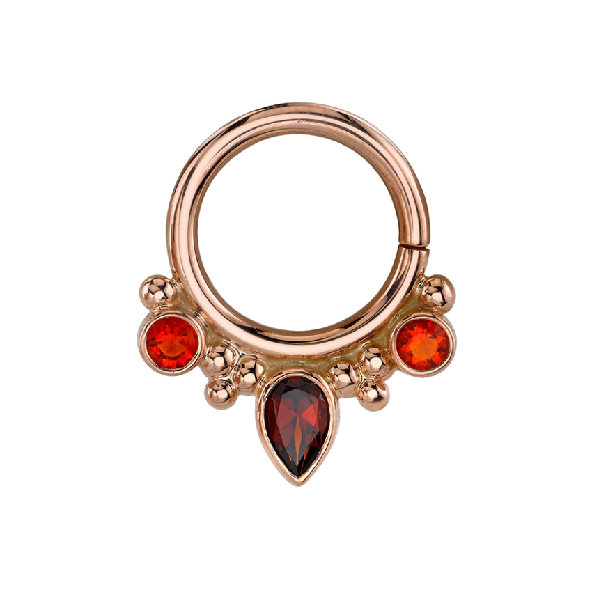 Eden Pear Seam Ring