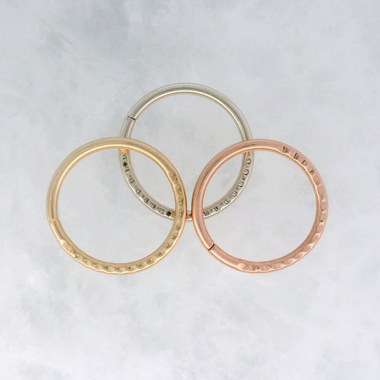 Textured Seam Ring