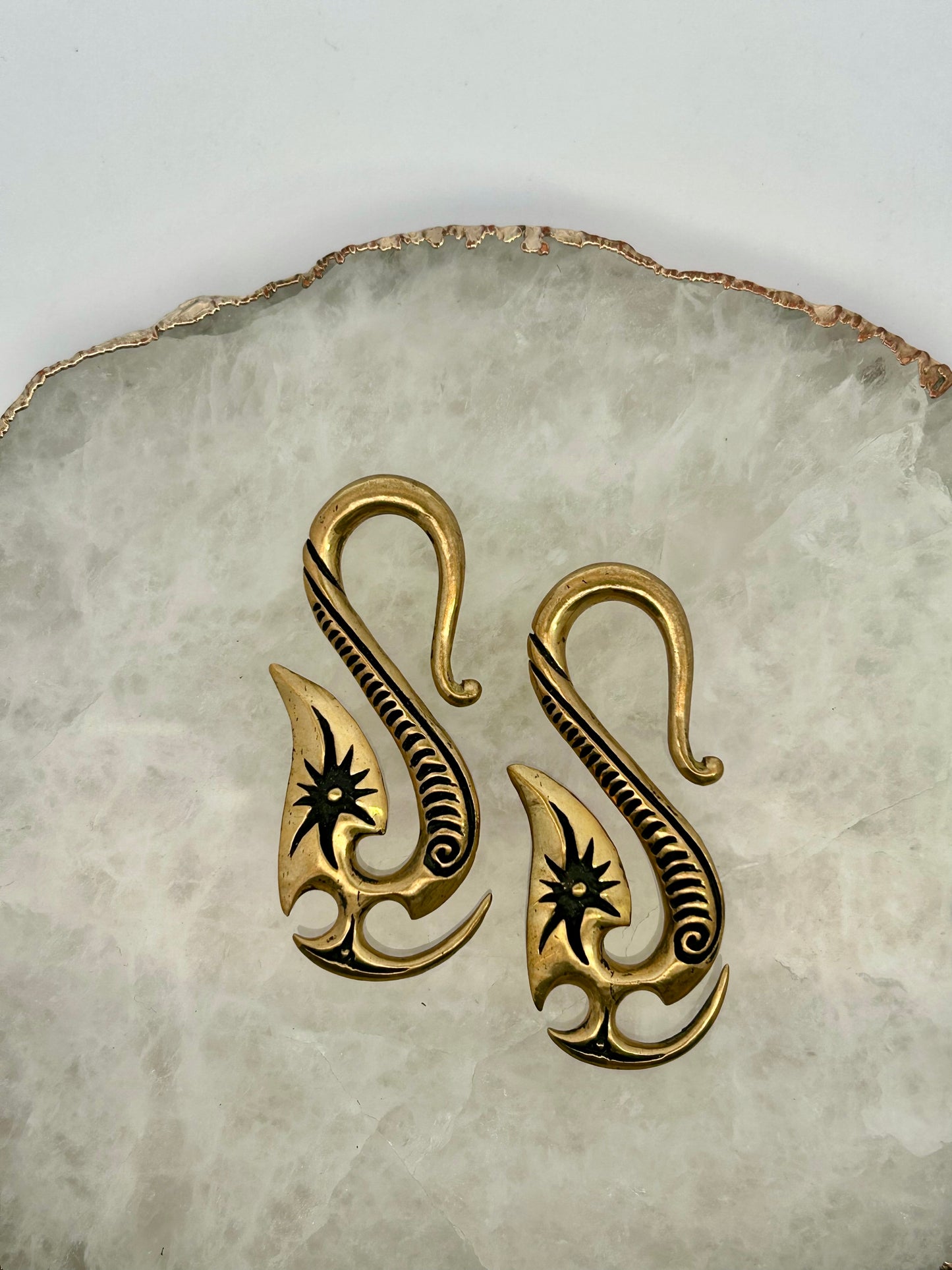 Tribal Swirl Weights
