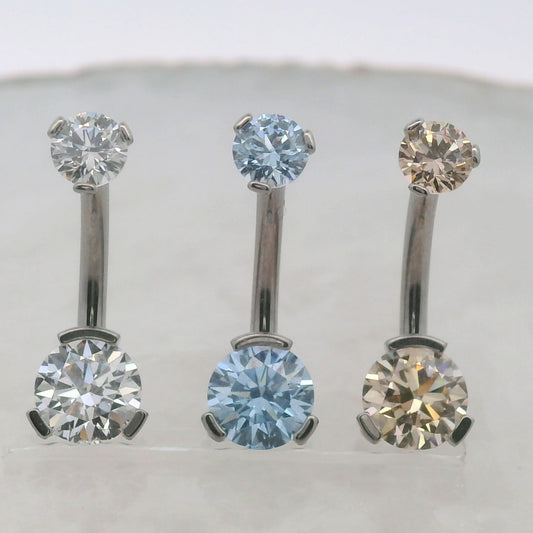 Three Prong 6mm FULL PIECE - Navel Curve