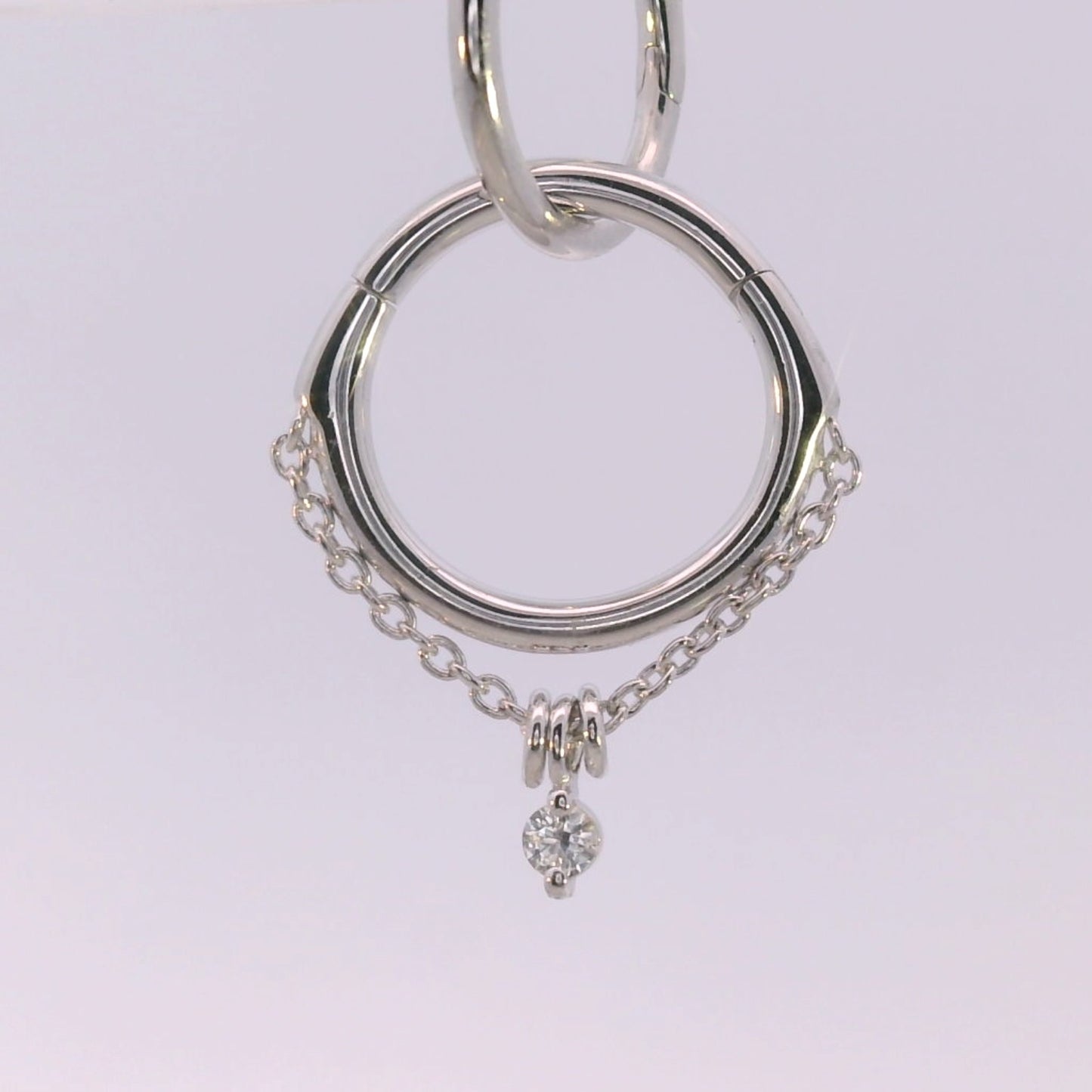 Stoned Chained Easy Ring