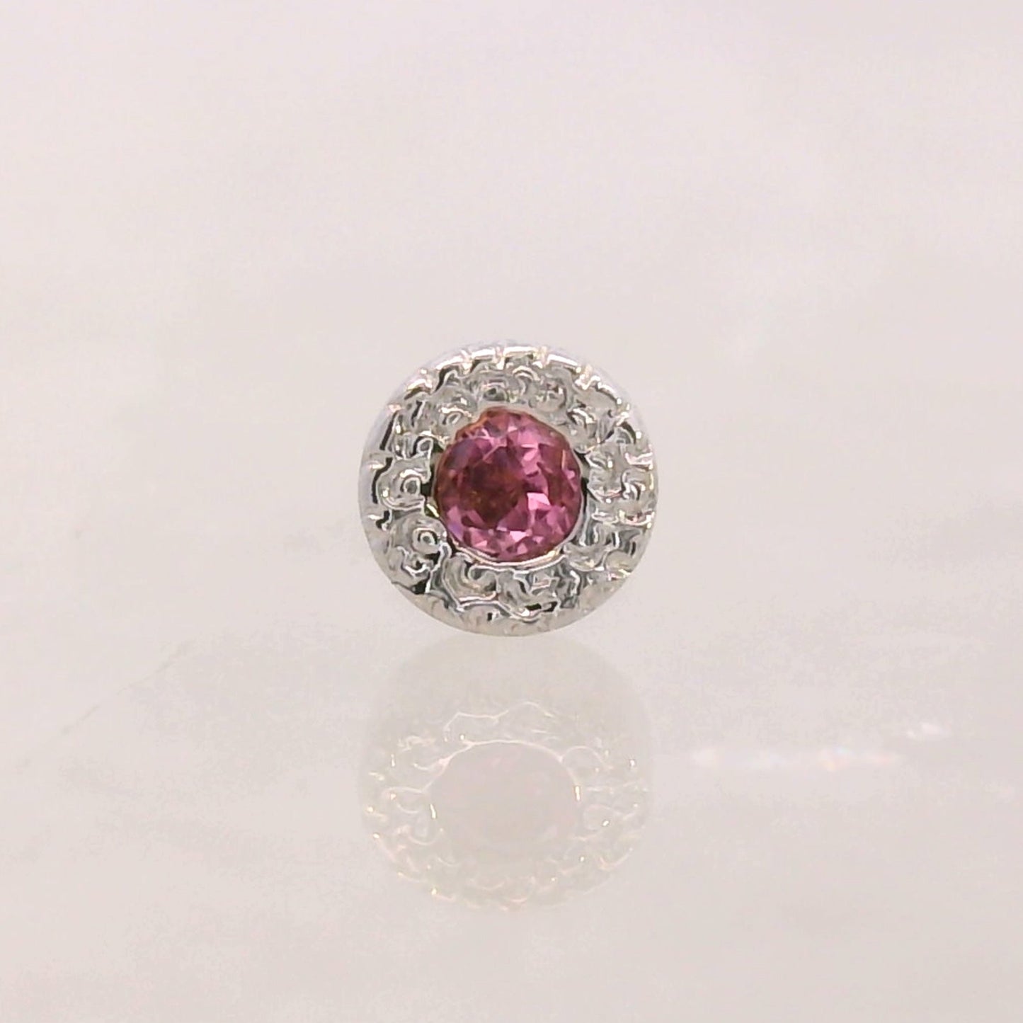 Pave Circles - One Gem