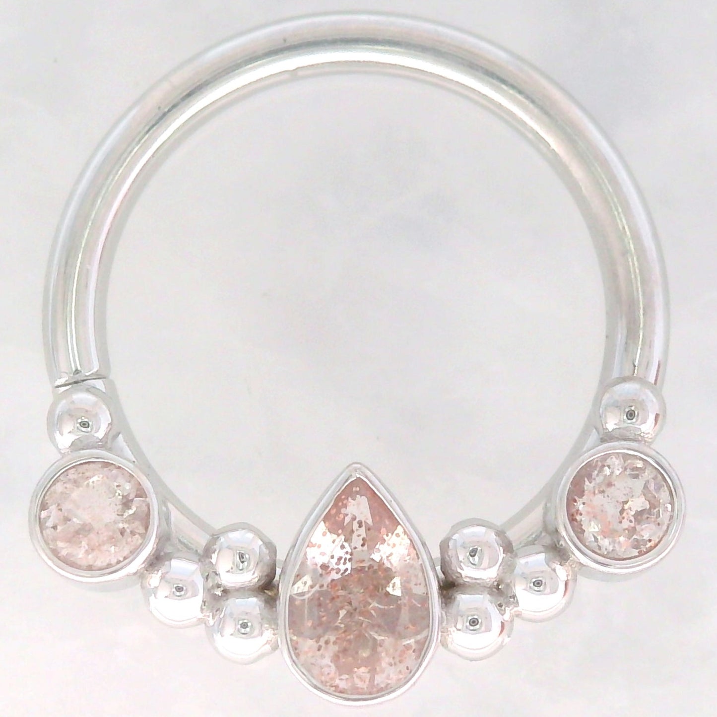 Inside Out Eden Pear Seam Ring