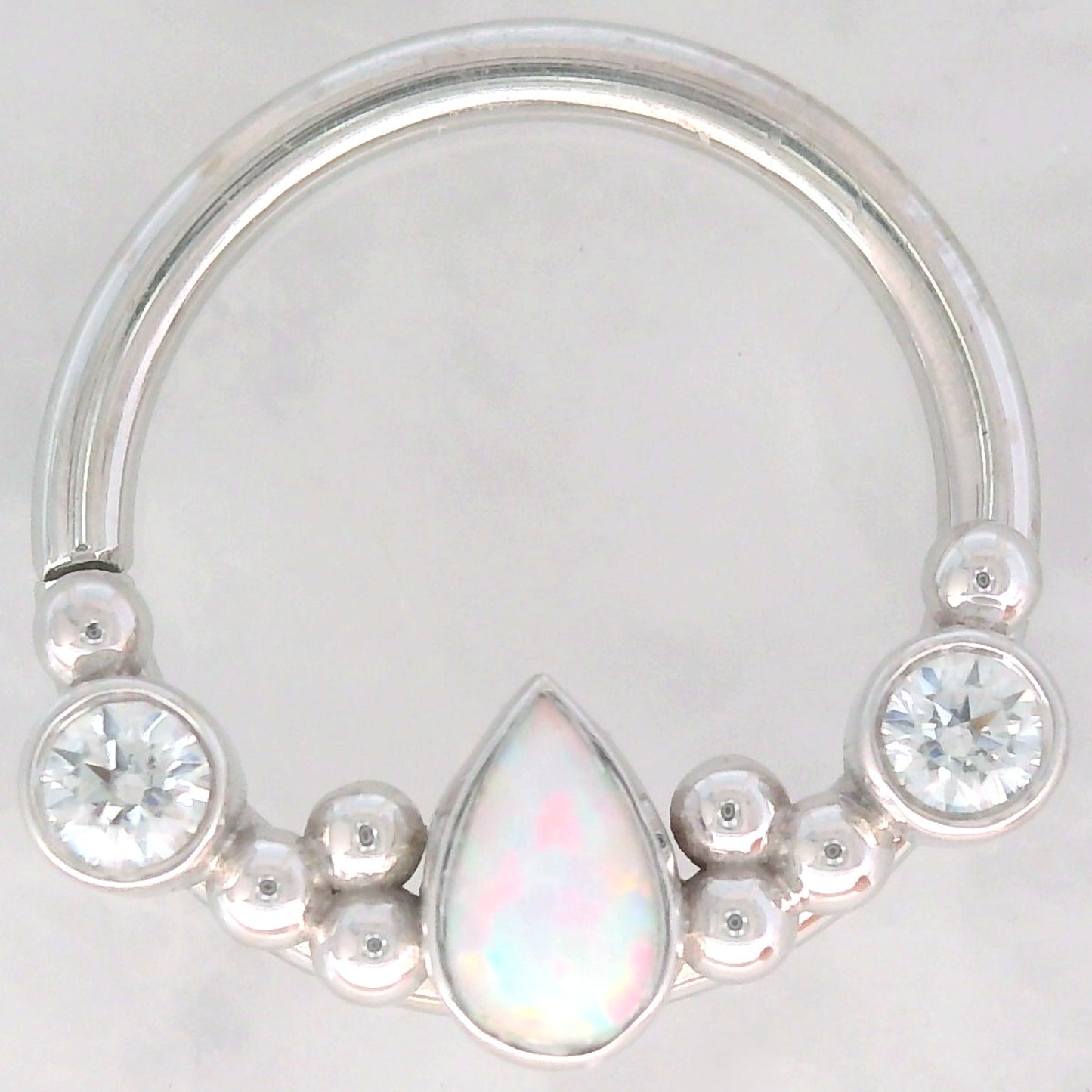 Inside Out Eden Pear Seam Ring