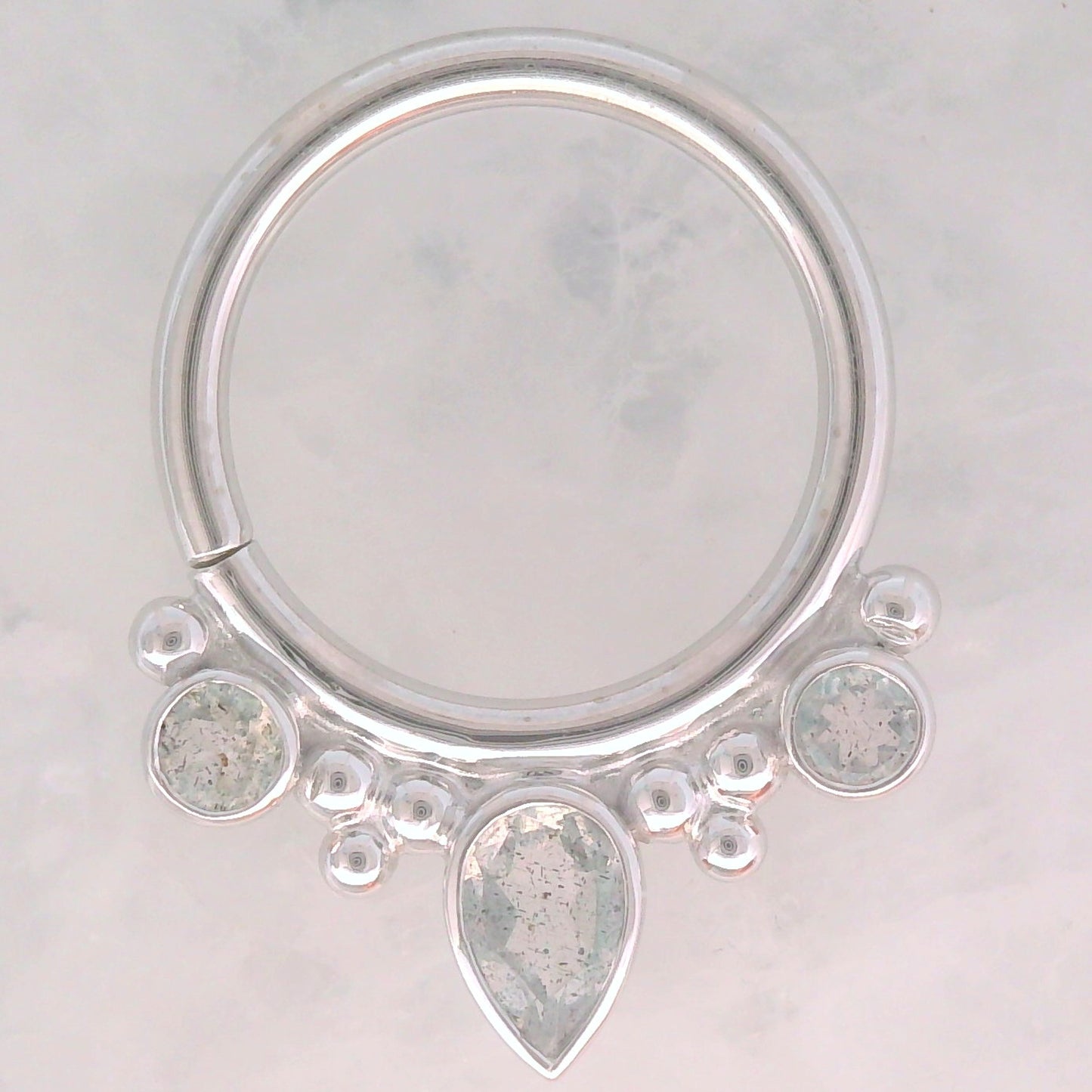 Eden Pear Seam Ring