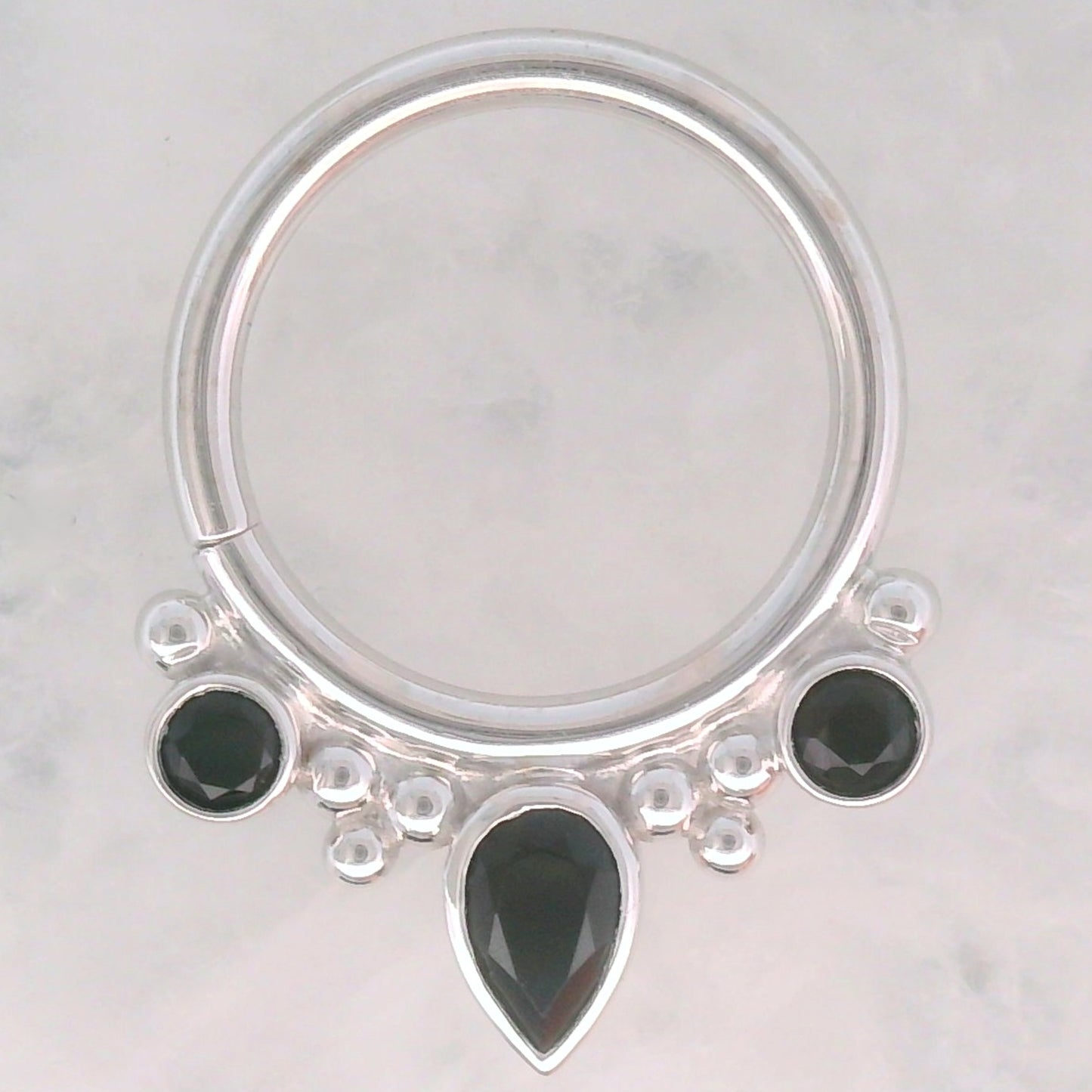 Eden Pear Seam Ring