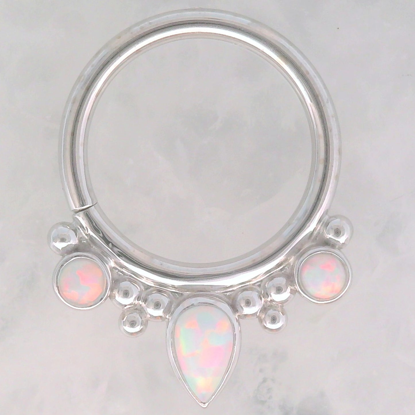 Eden Pear Seam Ring