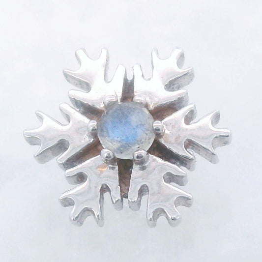 Snowflake with Gem