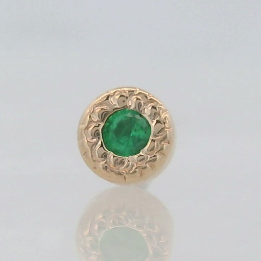Pave Circles - One Gem