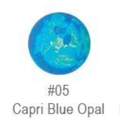 Captive Bead - Round - Synthetic Opal and Stone