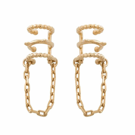 Chained Love Ear Cuff