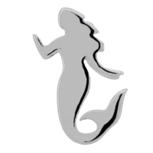 Mermaid - Titanium - Threadless