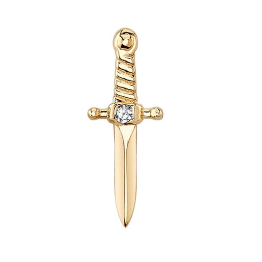 Slasher Dagger With Gem Set In Hilt
