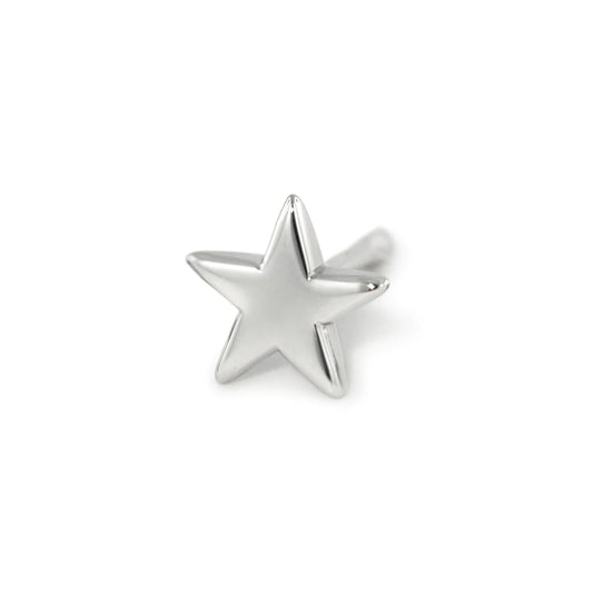 Star - Plain - Threadless - Titanium