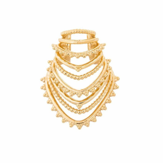 Beaded Warrior Ear Cuff