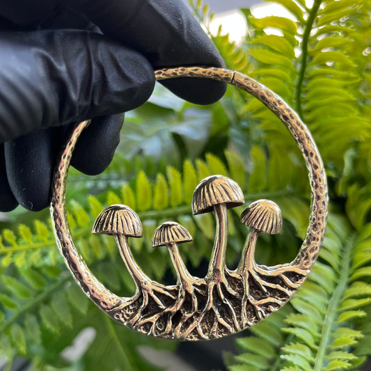 Brass Fairy Rings