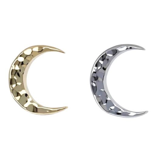 Hammered Crescent Moon