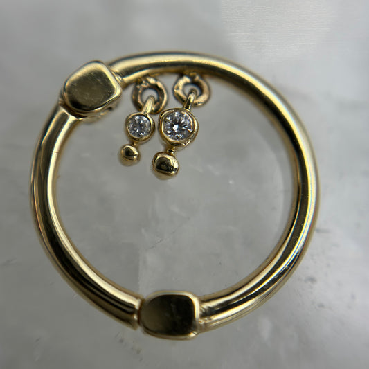 Liminality Dangle Hinge Ring
